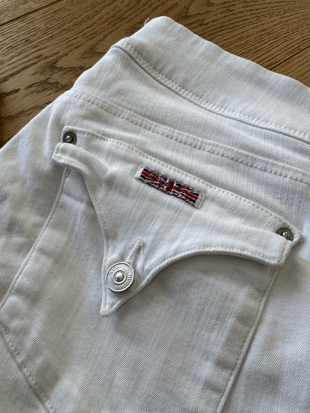 HUDSON White Women's Skinny Jeans Size 27 - Picture 8 of 8